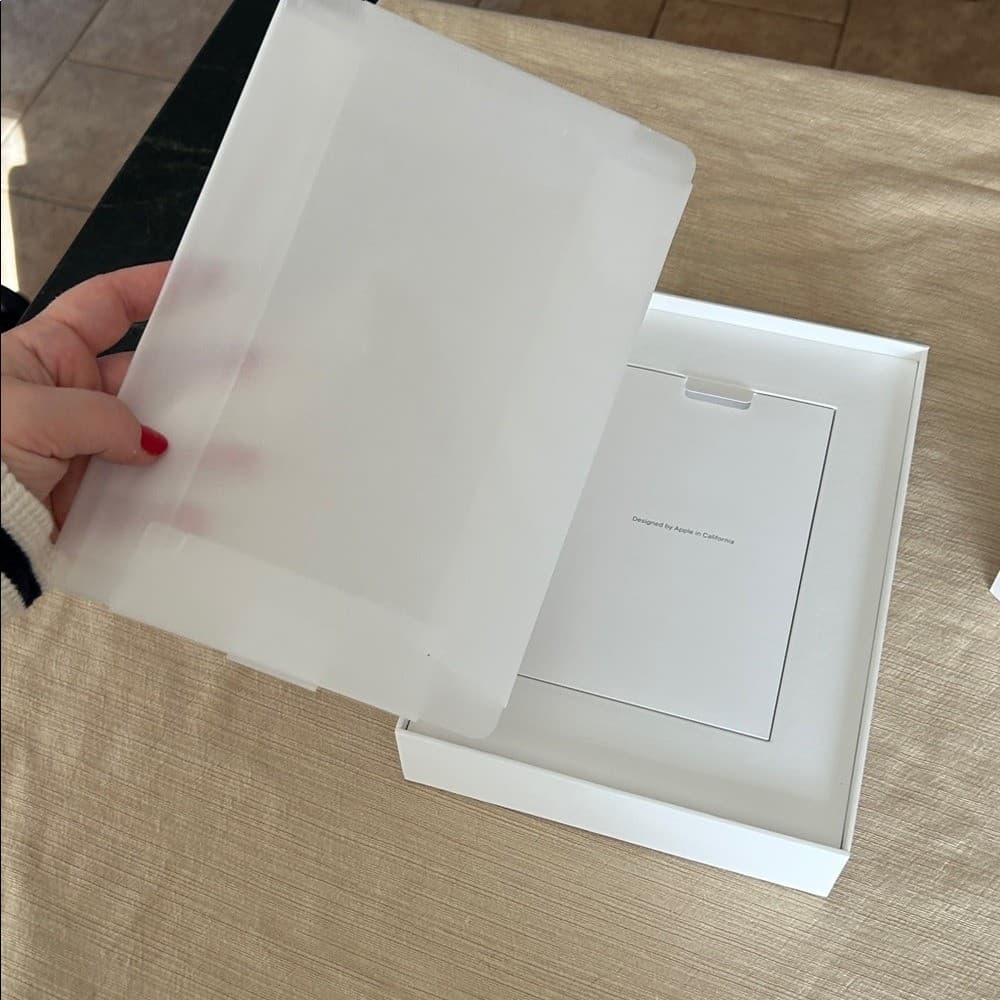 Apple iPad 9th Generation 64GB Silver used EMPTY BOX ONLY use for gift 6