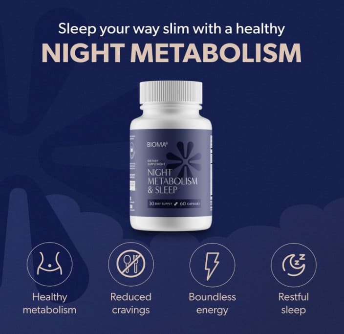 Bioma Night Metabolism & Sleep with a Fat-burning Night Metabolism! 2