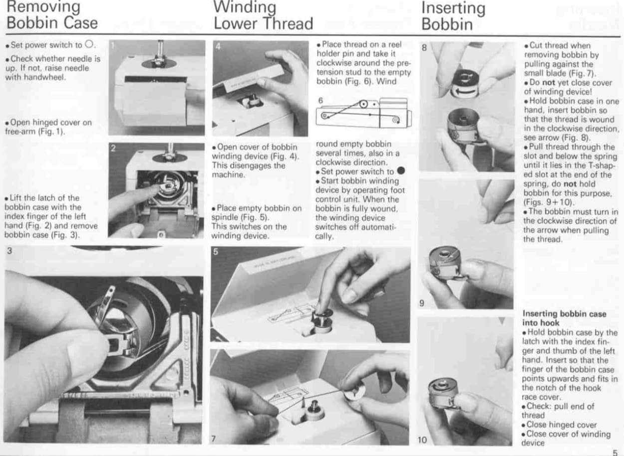 BERNINA 930 MANUAL RECORD ELECTRONIC GUIDE User Owners  BOUND - FULL COLOR 5