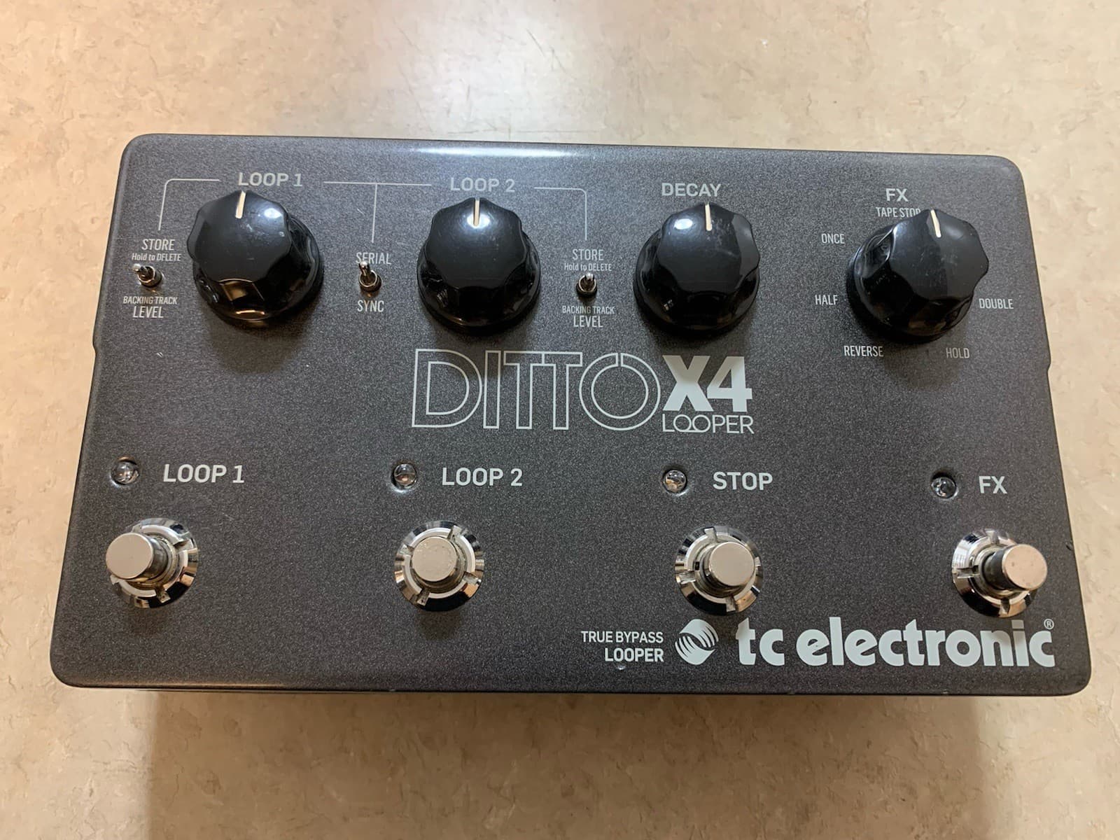 TC Electronic Ditto X4 Looper Guitar Pedal 3