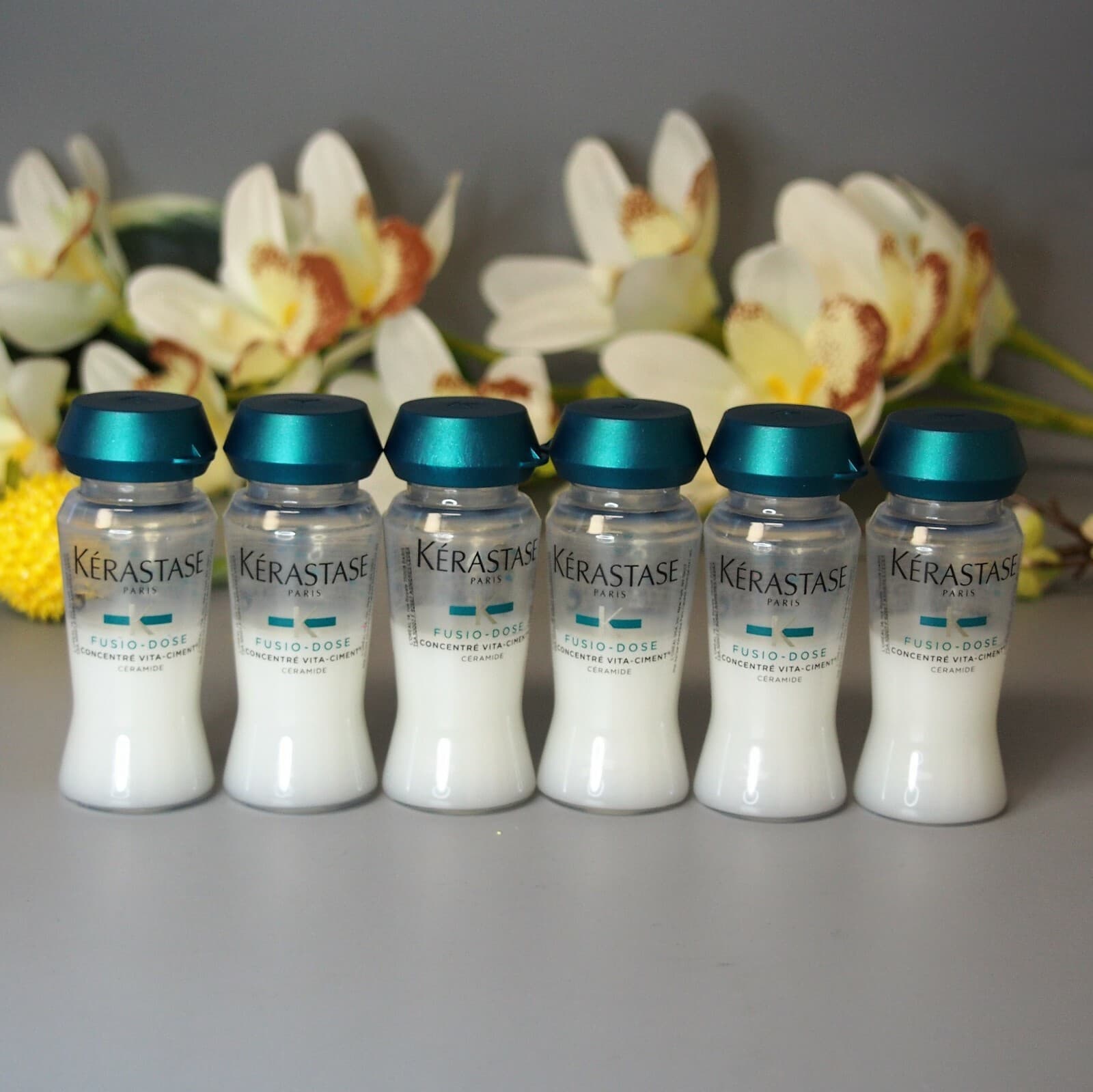 Kerastase Fusio Dose Concentre Vita Ciment 6 Vials OF 12ml each   *vials only* 3