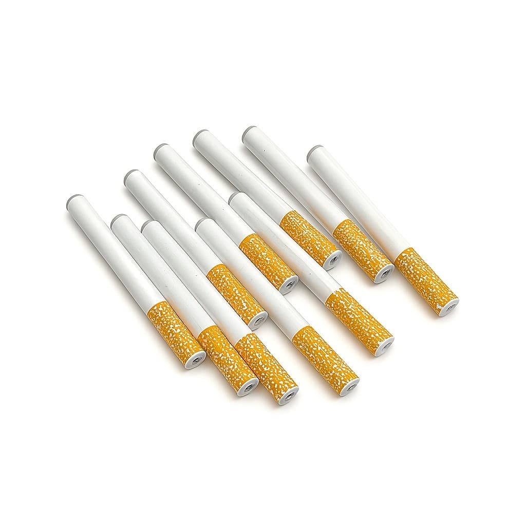 10x Metal One Hitter Dugout Pipe Cigarette Bat Large 78mm / 3.07" Free Shipping! 3