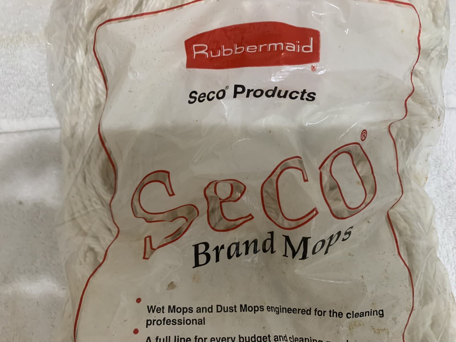Rubbermaid Seco Dura Pro Wet & Dust Mop - 20oz. New In Packaging NEW! $SAV$ !!! 2