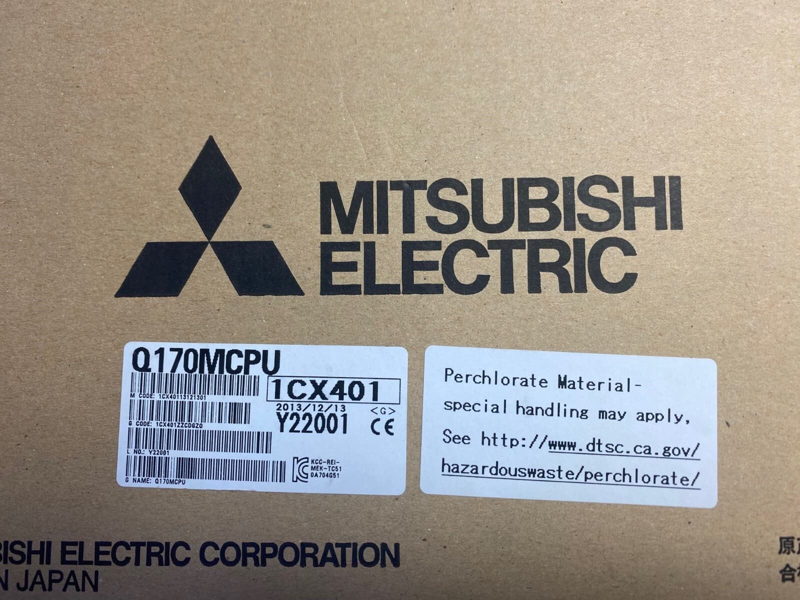 New Mitsubishi Q170MCPU Servo Motion Controller SEALED NIB 3