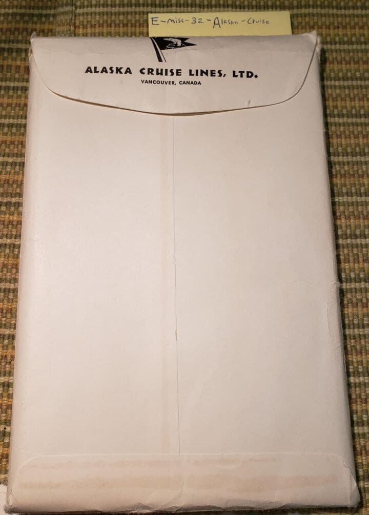 1941 SS Alaska Cruise Lines 22 Husky Sled Dog Art Cards Menu Joseph  Crumrine 5