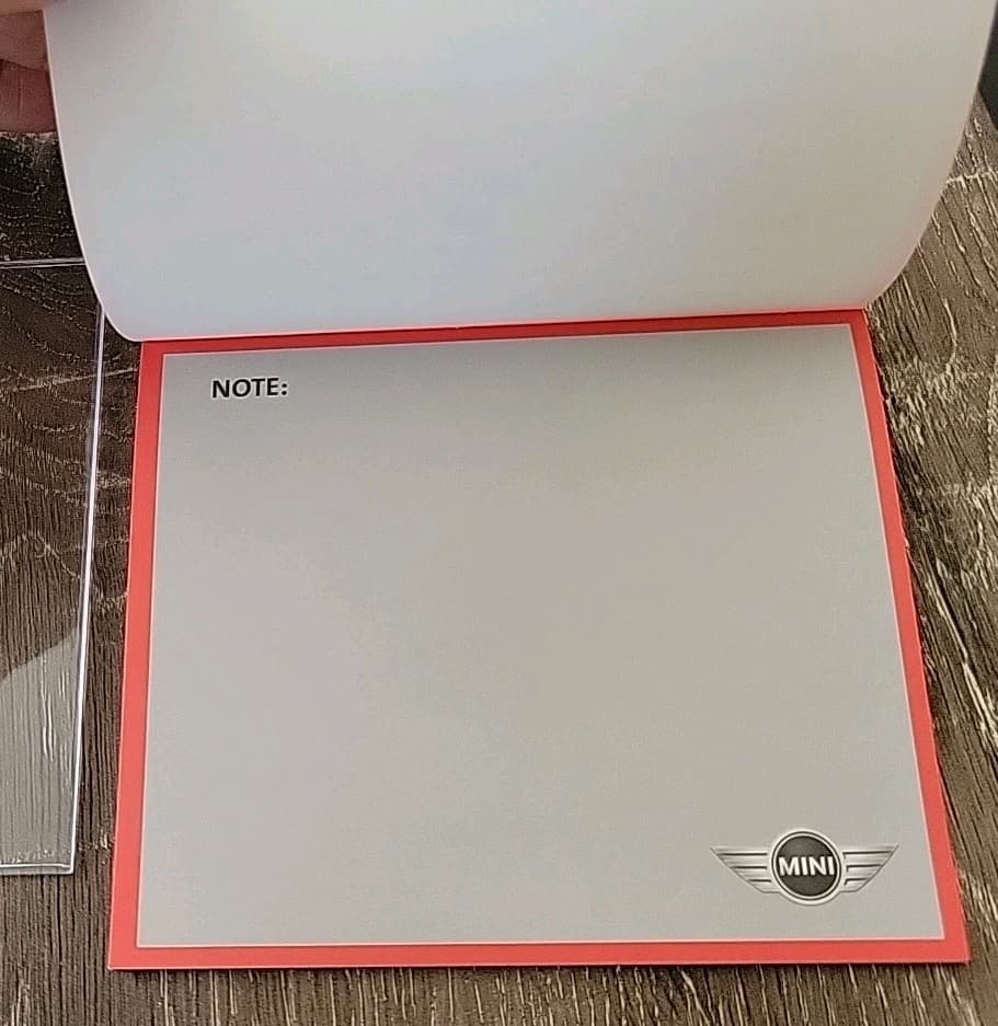 Vintage 2002 Mini Cooper Messaging Promotional Kit Exc Condition  4