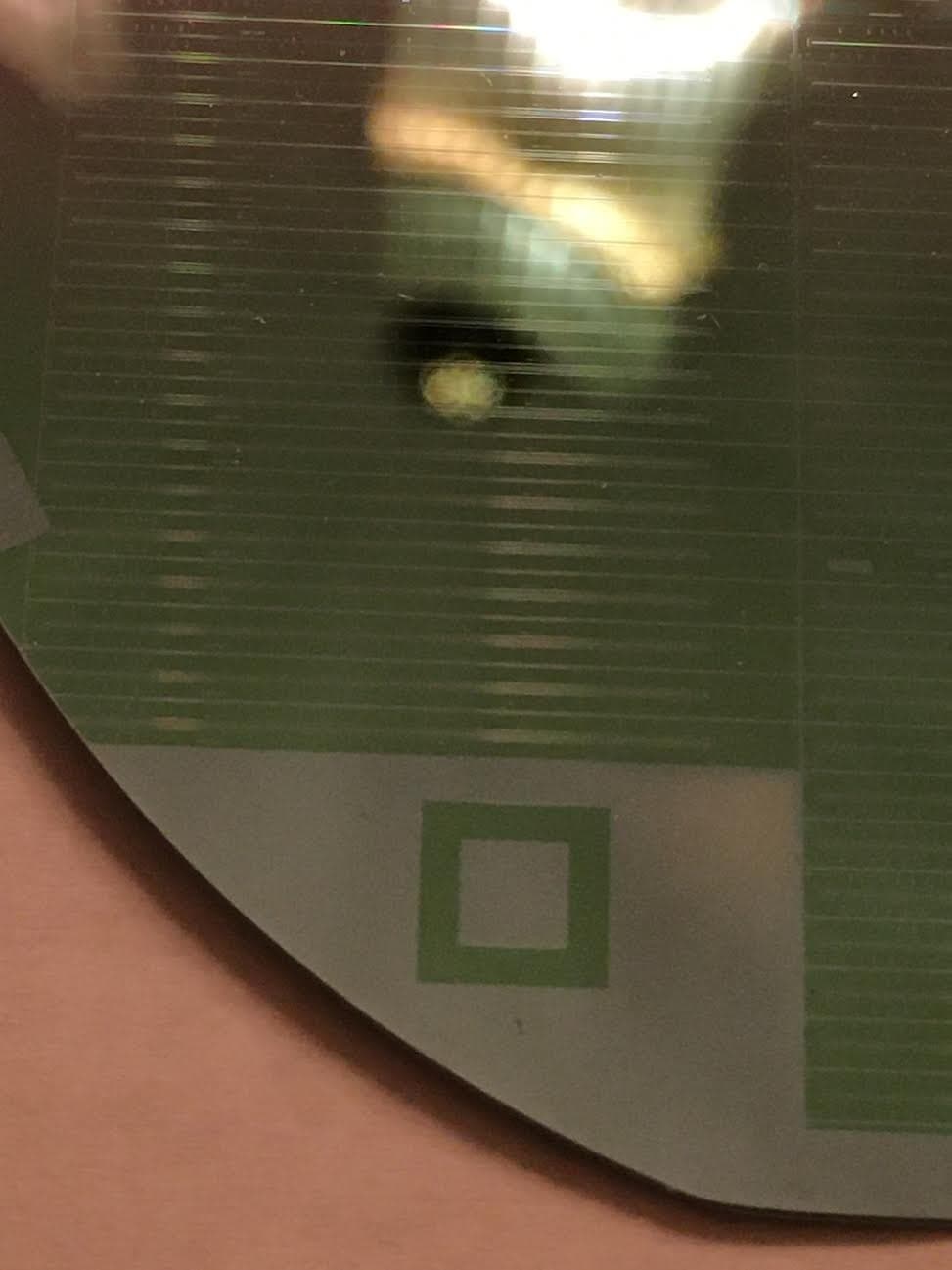 4" Unknown NITF Silicon Wafer 1980s Extremely Rare 3