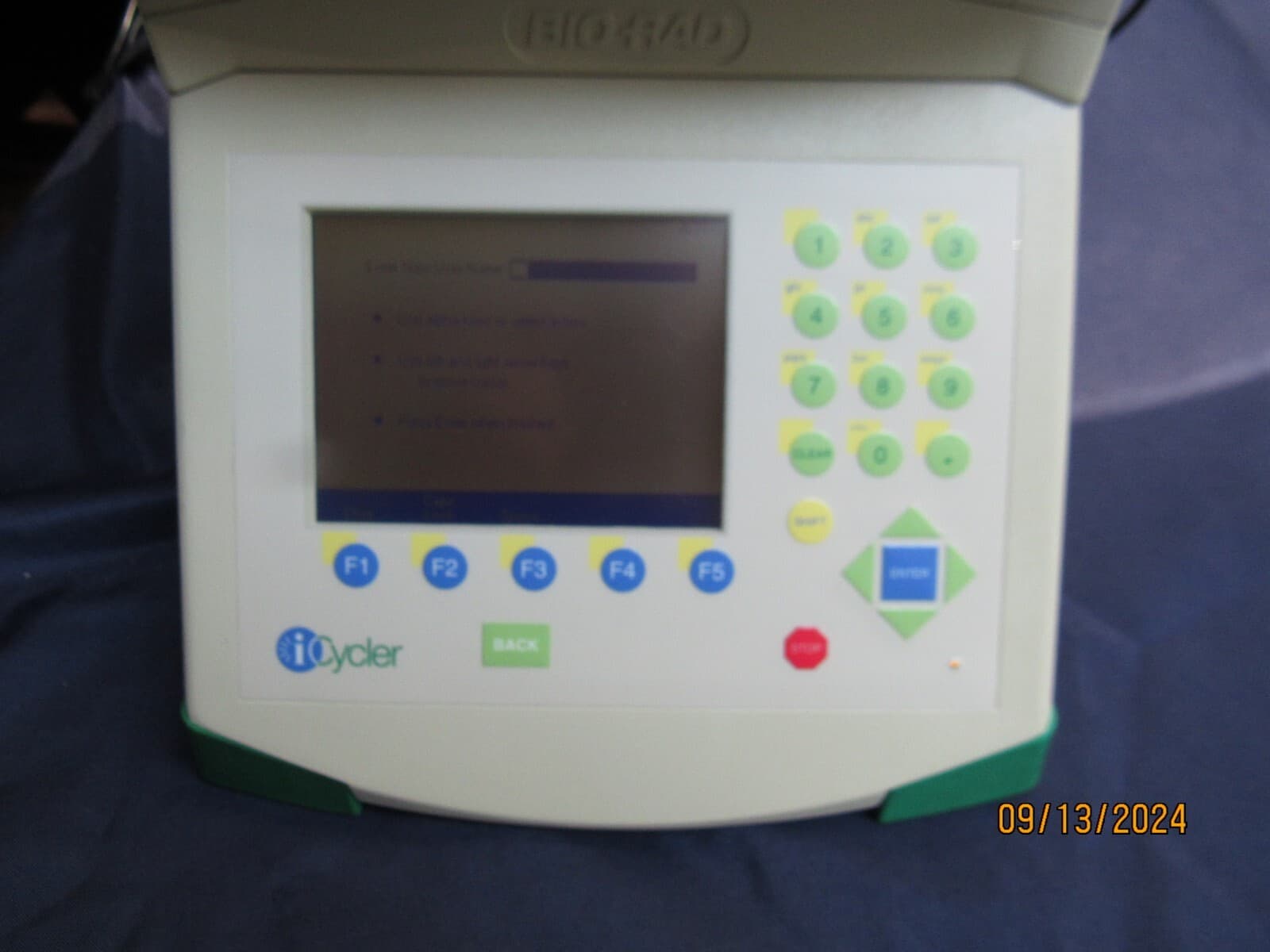 BIO-RAD ICYCLER THERMAL CYCLER W/ MyiQ REAL-TIME PCR OPTICAL MODULE GUARANTEED 3