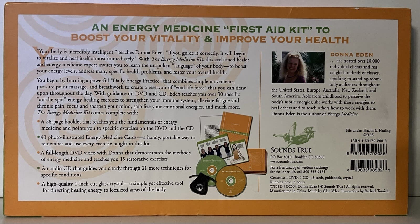The Energy Medicine Kit by Donna Eden (DVD video missing) 2