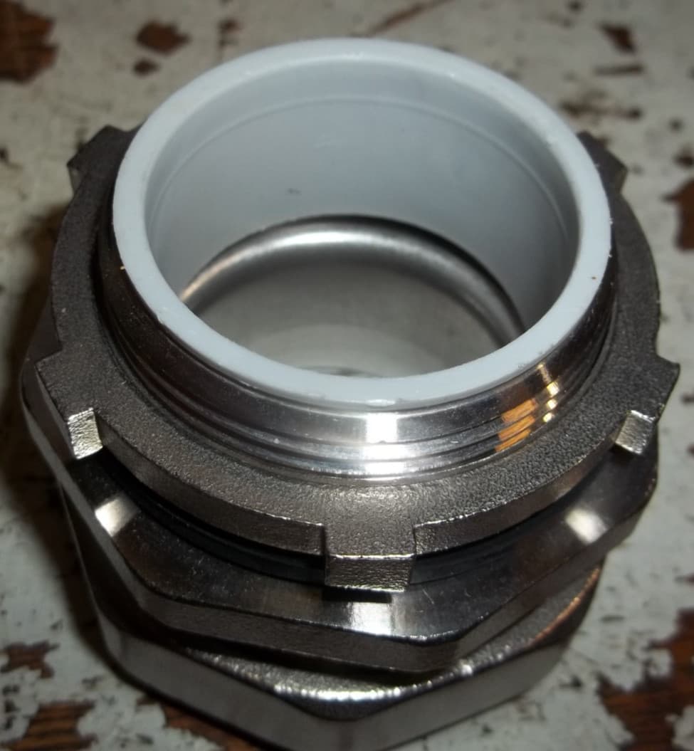 CALBRITE 1-1/2" SS316 FLEX CONNECTOR MALE STRAIGHT S61500FCS0 (BIN177) 3