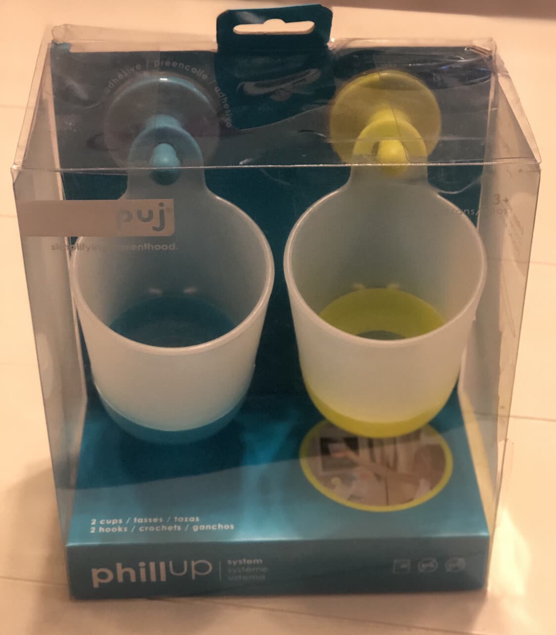 Puj PhillUp Hangable Cups - Citron 3