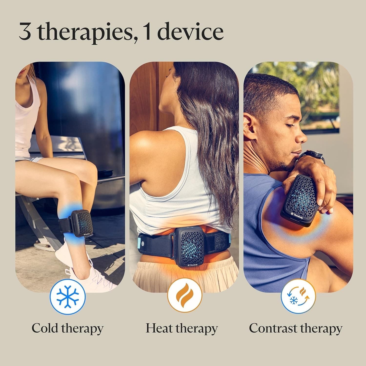 Therabody RecoveryTherm Cube Hot Cold Contrast Therapy Instant Hot/Cold NIB 3