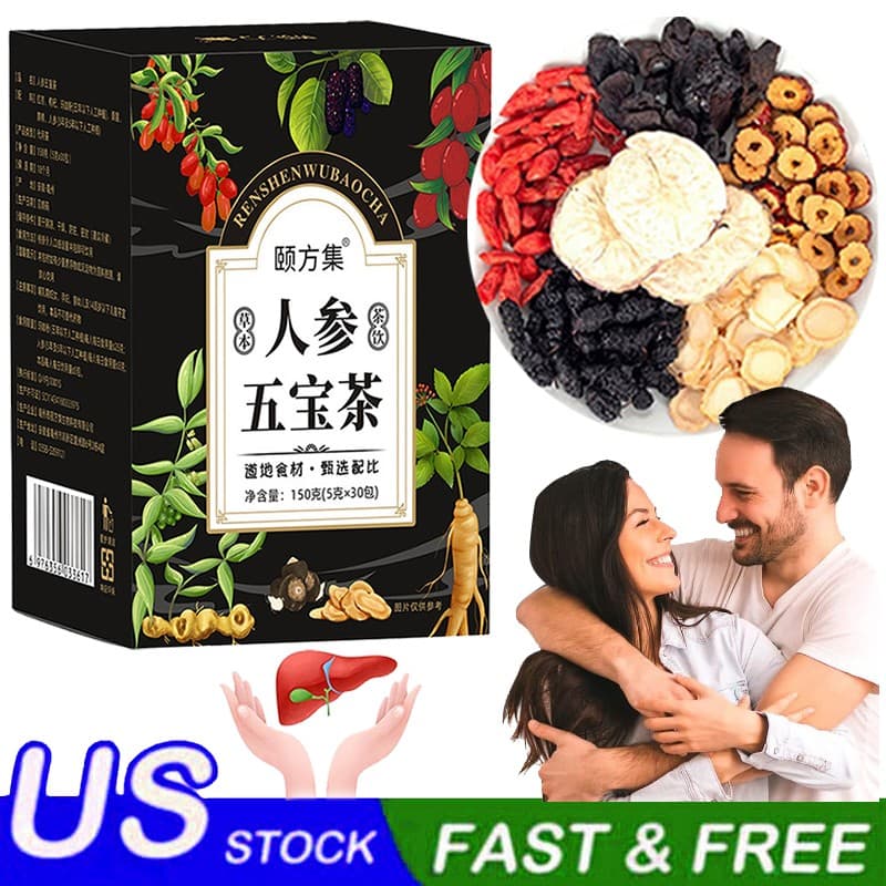 30pcs Ginseng six treasure tea , Kidney tea ,liver tea , red date kidney health 2