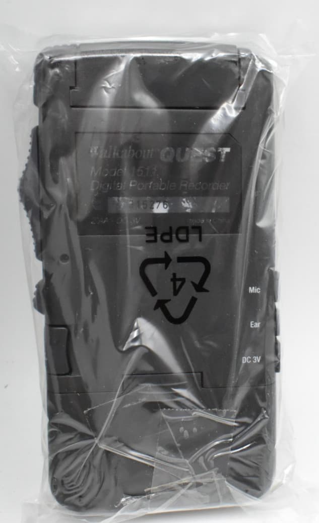 Dictaphone Walkabout Quest Digital Recorder with Docking Station Model 1513 4