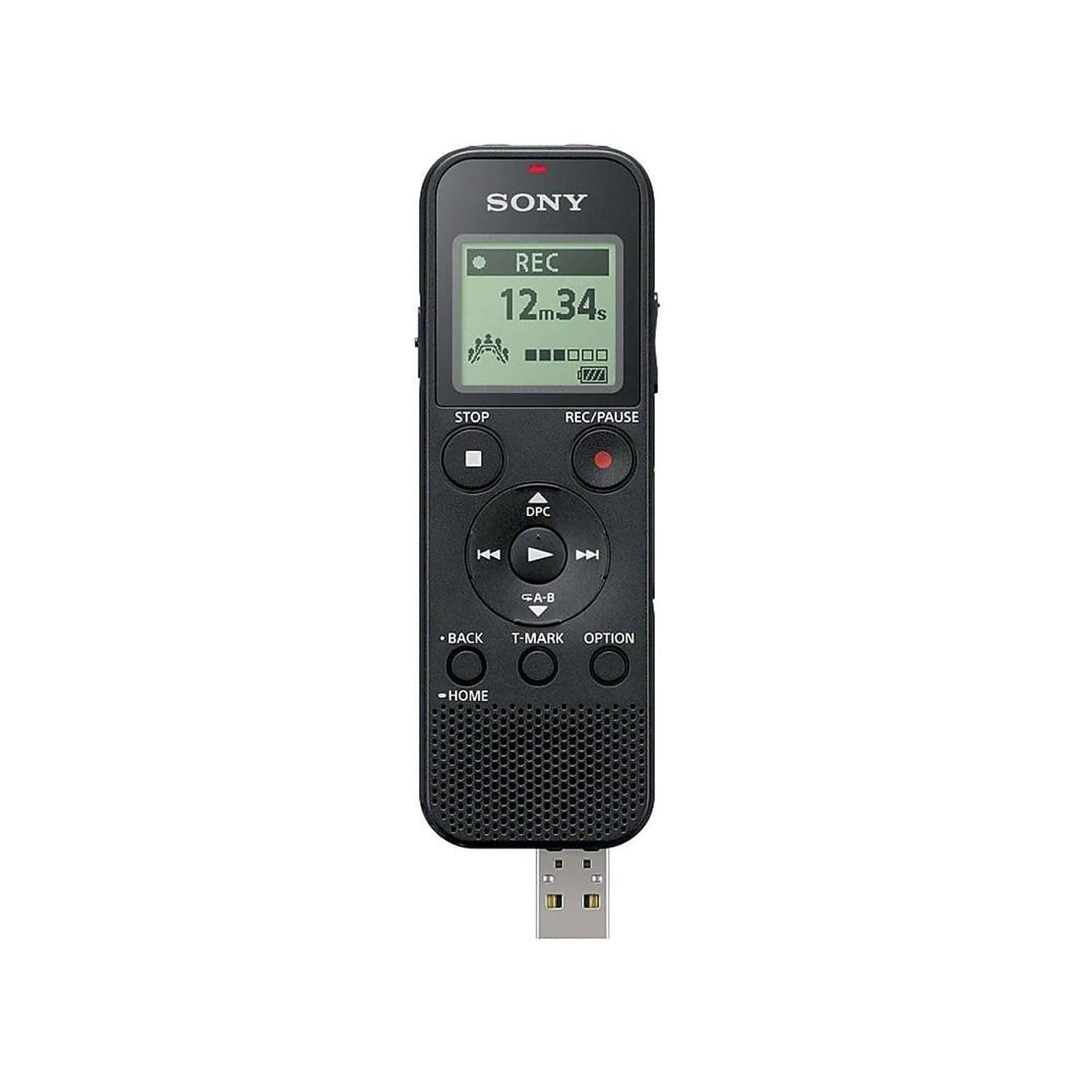 Sony ICD-PX240 4GB Digital Voice Recorder for Lectures & Meetings, 57hr Battery 3