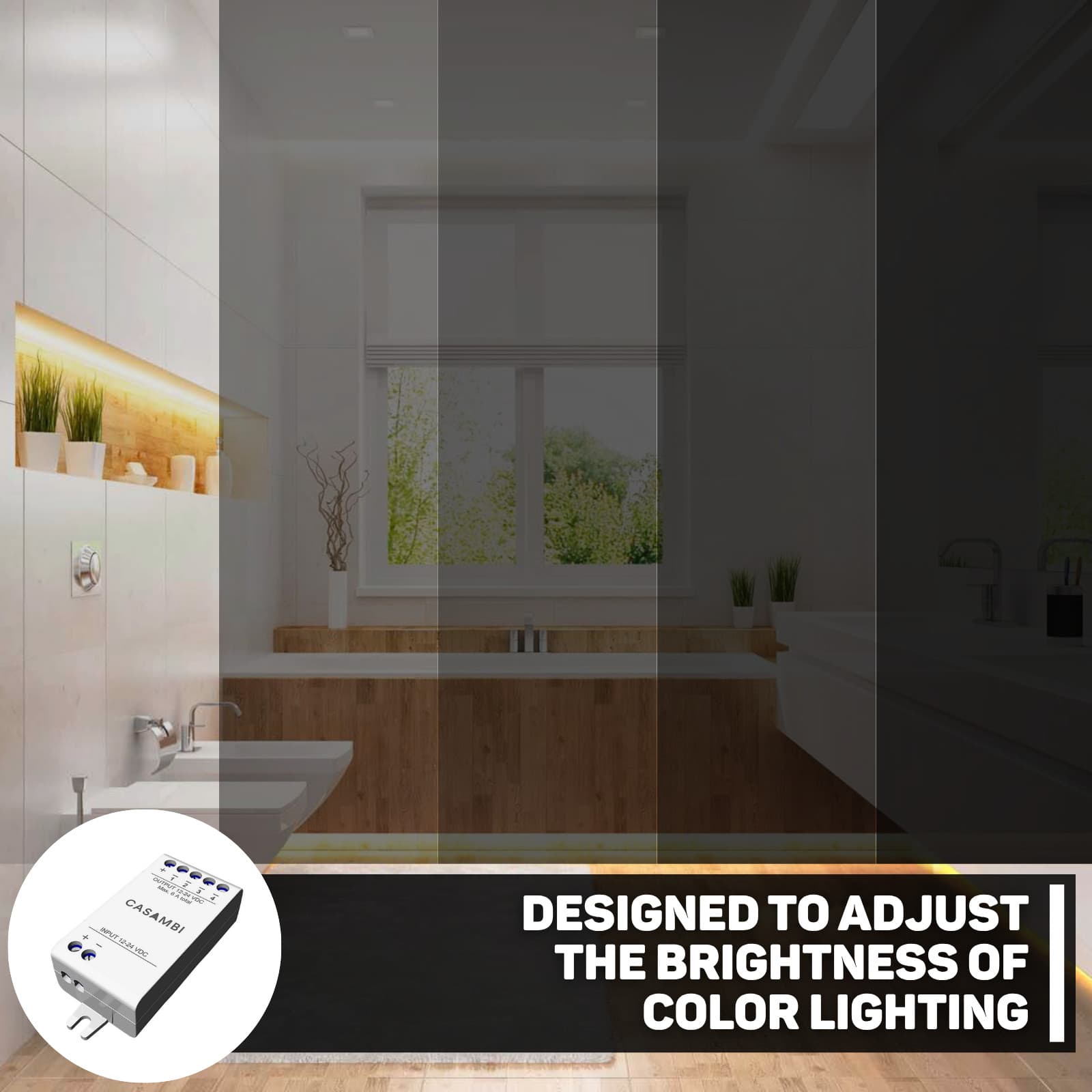 EnoLED Non-Dimmable Plug-In LED Driver ELD Series 24V IP65 60W Non-Dimmable 2