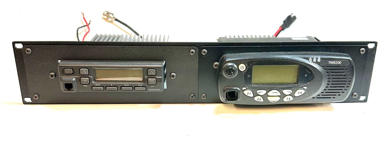 19" Dual Rack Mount 2RU - Universal - Choose your devices  Motorola/Kenwood/ICOM 3