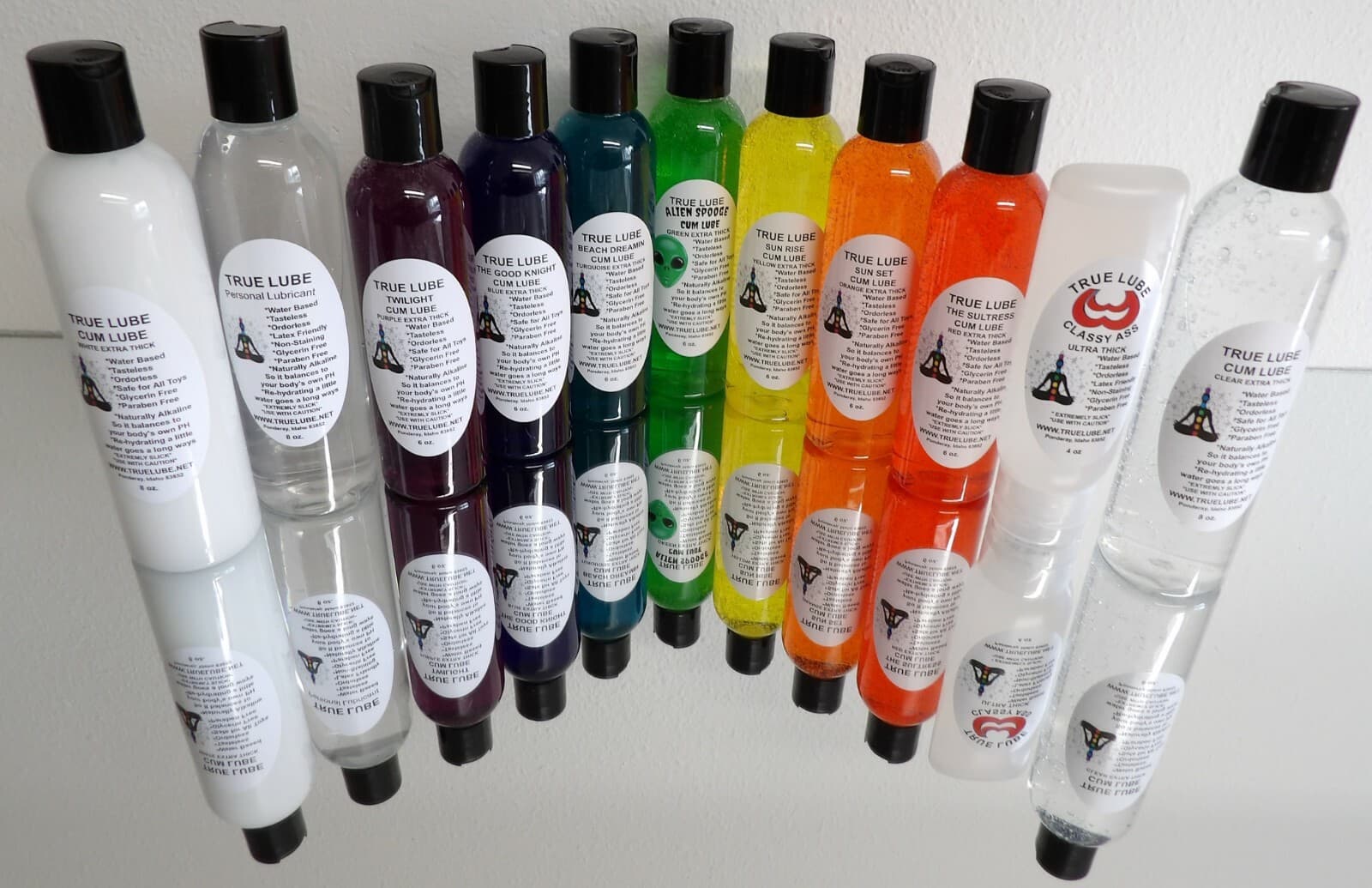 Cum Lube, (White) Water Based Personal Lubricant, 16oz., Free Shipping  2