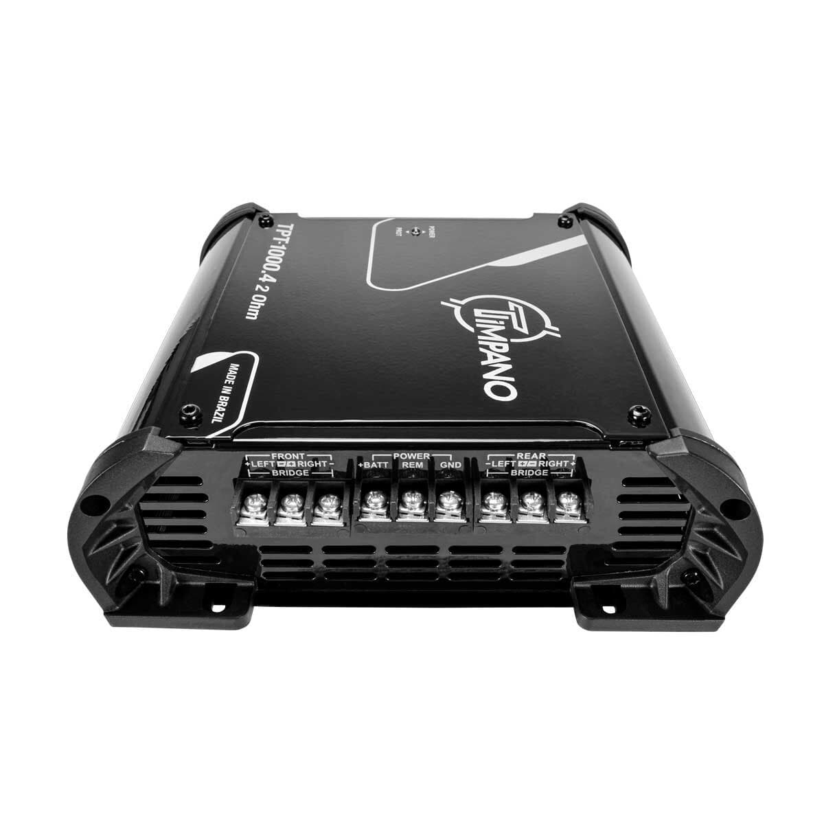 Timpano TPT-1000.4 Amplifier 2 Ohms Compact 4 Channel Full Range Digital Amp  5