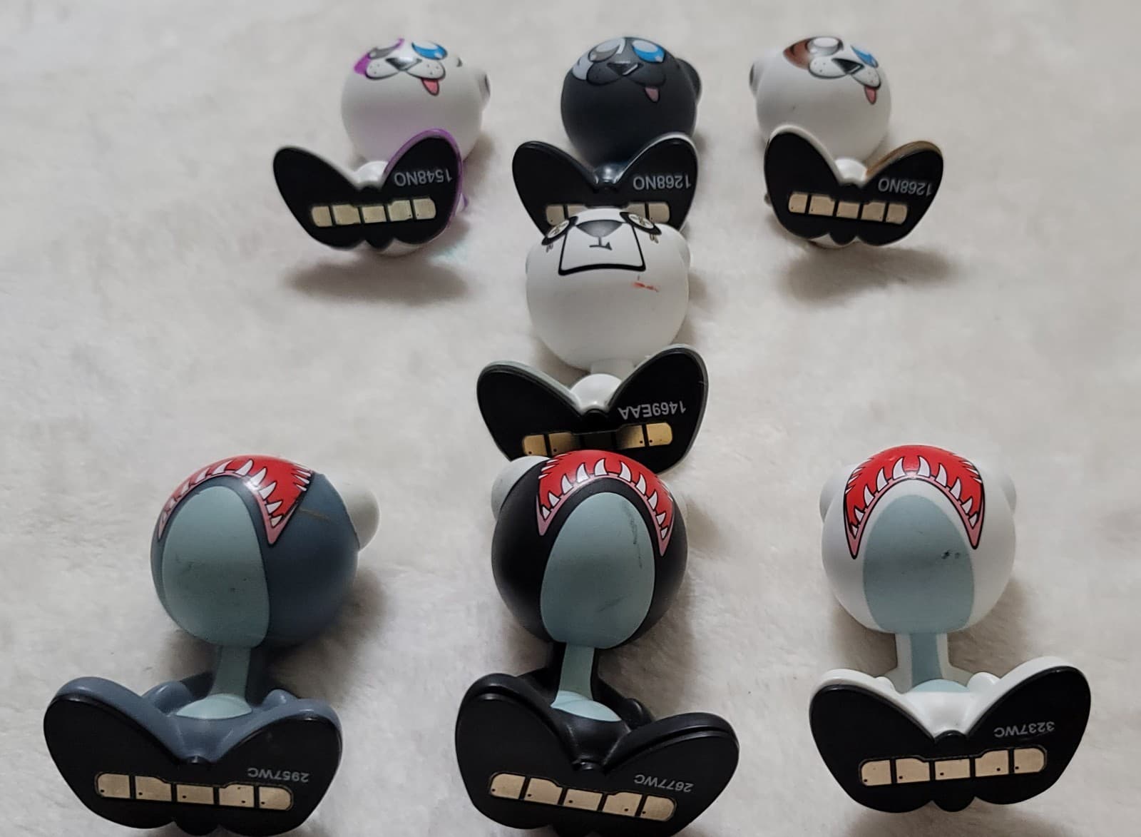 UB Funkeys  Three Waggs - Very Rare Color and others - Lot of 7 2