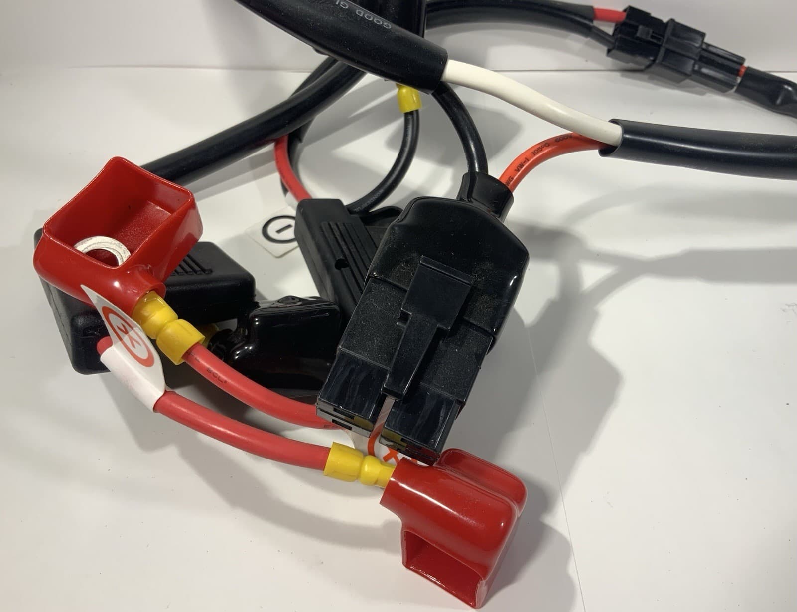 Electric Wheelchair Power Cable - Tested - Connects 2 Batteries To DLX-PM50A 5