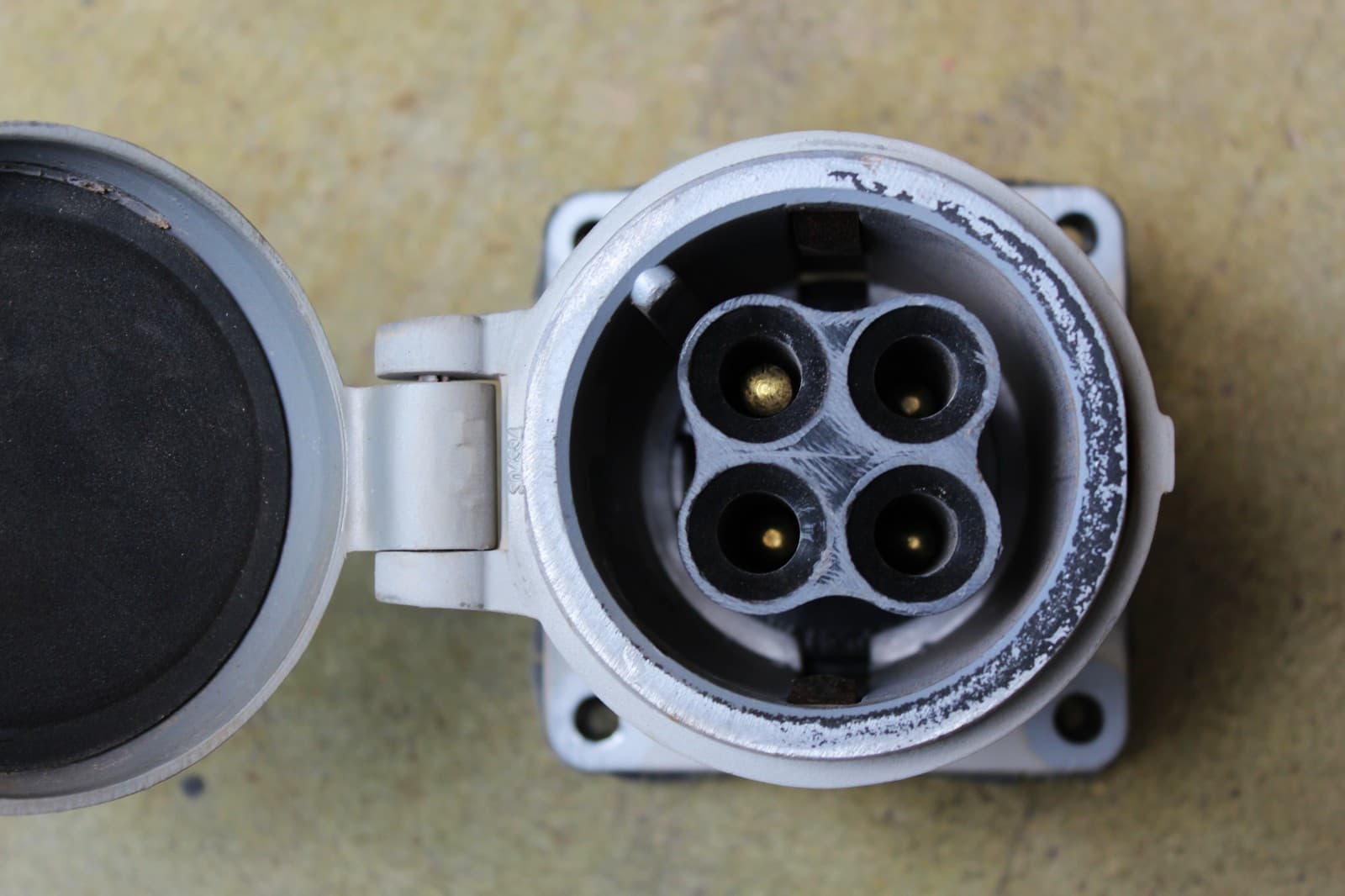 APPLETON ADR1034 100 AMP RECEPTACLE 3W 4P STYLE 2 5