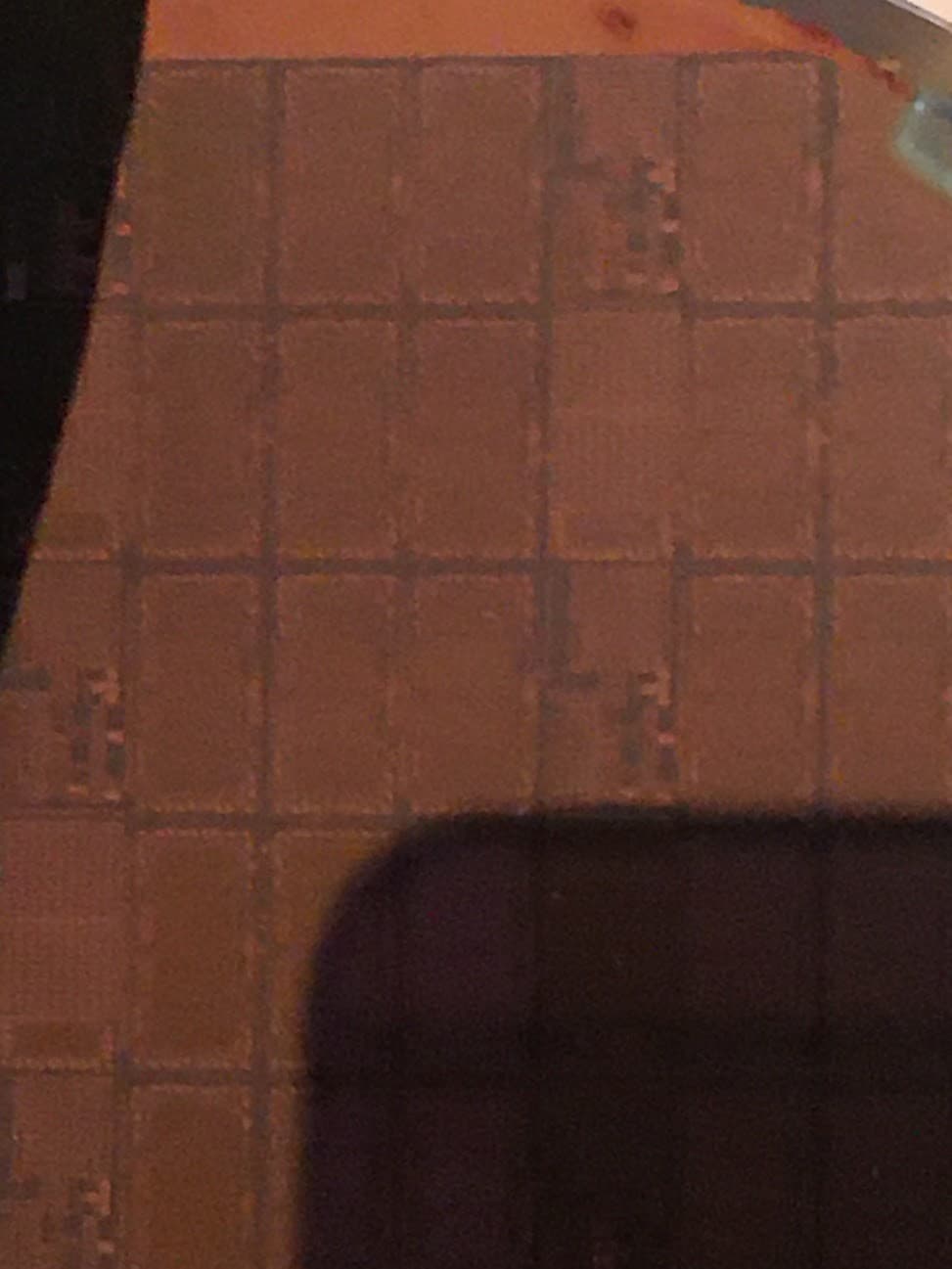 4" REC Q Silicon Wafer 1989  TIN WW52 B Extremely Rare Vintage CPU Chip 2