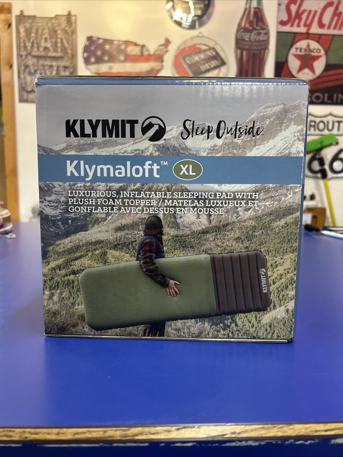 Klymit Klymaloft XL Inflatable Foam Hiking & Backpacking Air Bed, Green 2