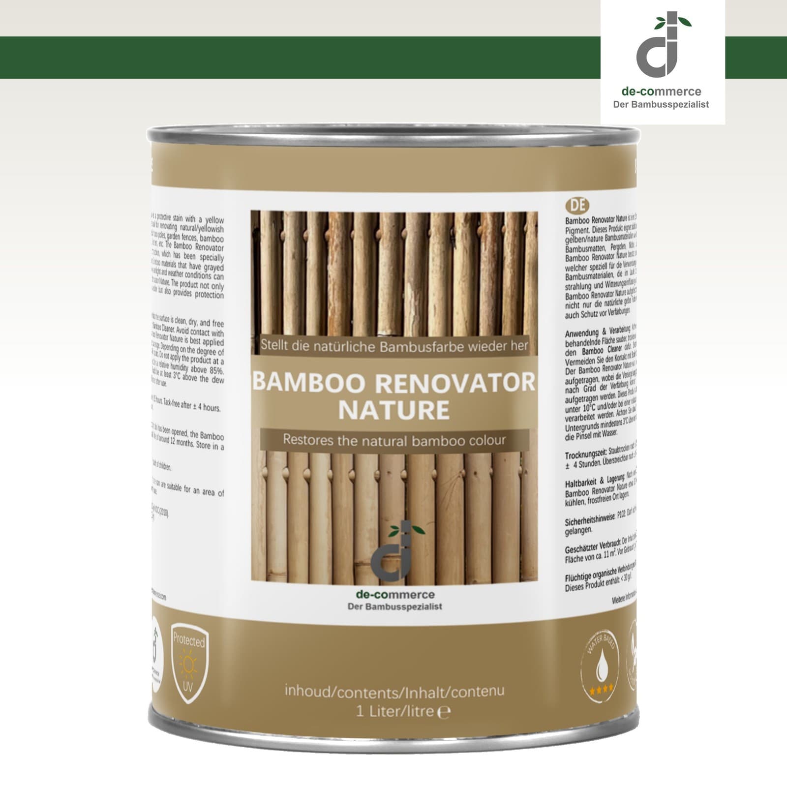 Bamboo Maintenance Bamboo Renewal NATURE Luminous Stain for 3