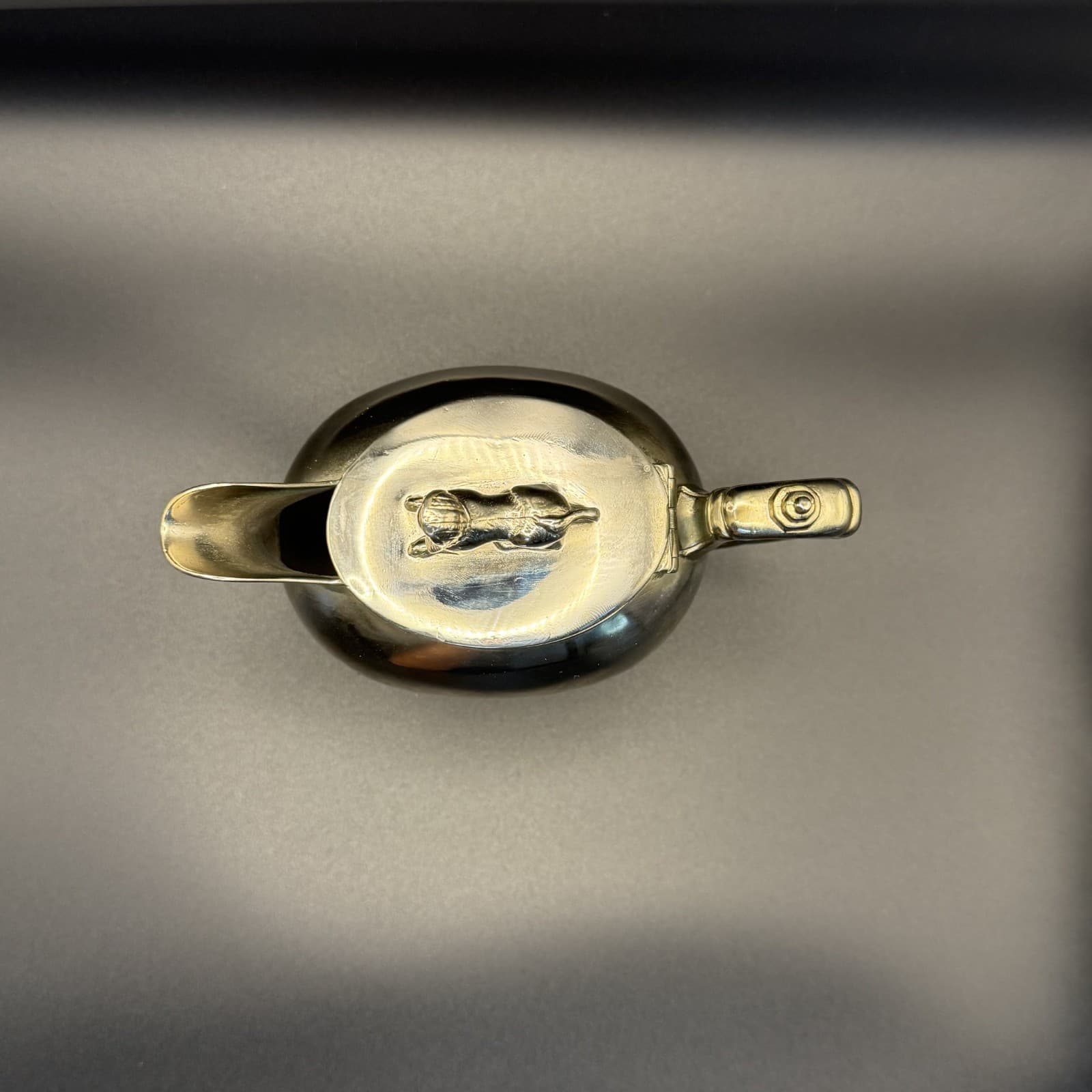 Antique Reed & Barton Egyptian Revival Creamer | Sphinx Lid | Style 2240 5