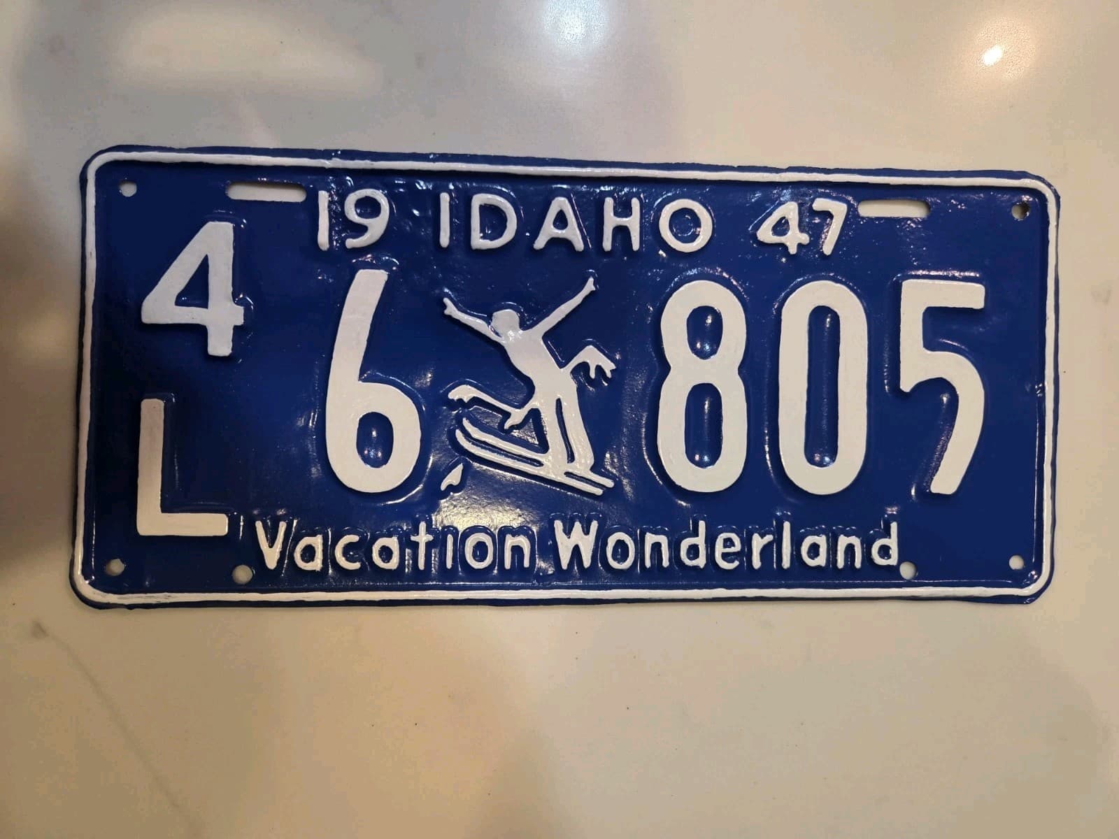 1947 - IDAHO - LICENSE PLATE  2