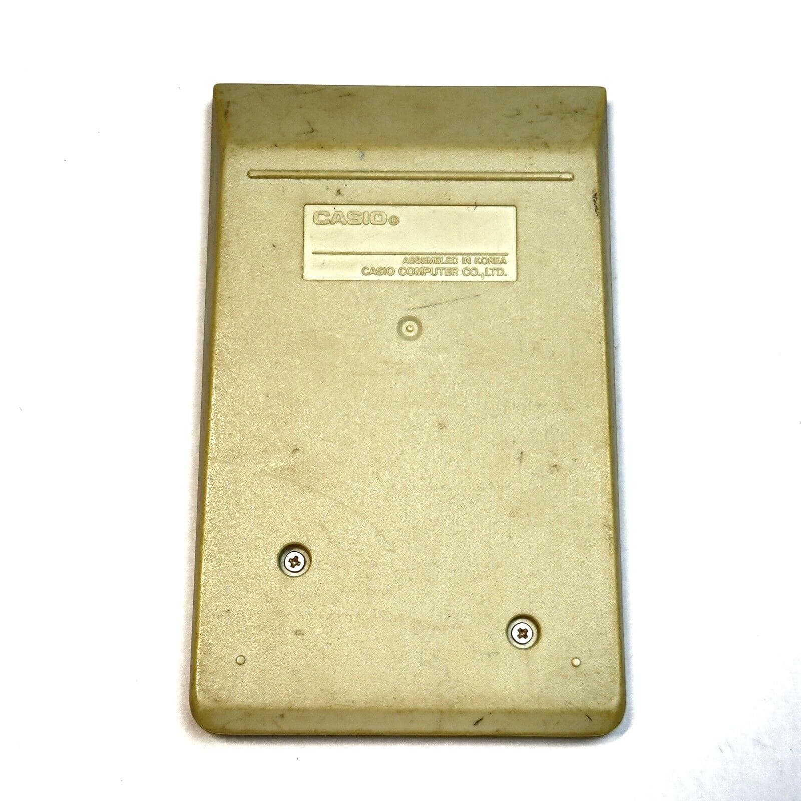 Casio HS-7 Solar Powered Calculator 8 Digit Vintage Tested 4