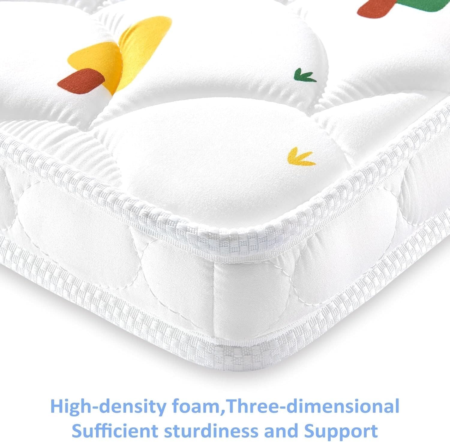 Colchón de cuna firme soporte cómodo espuma de alta densidad de primera calidad 3