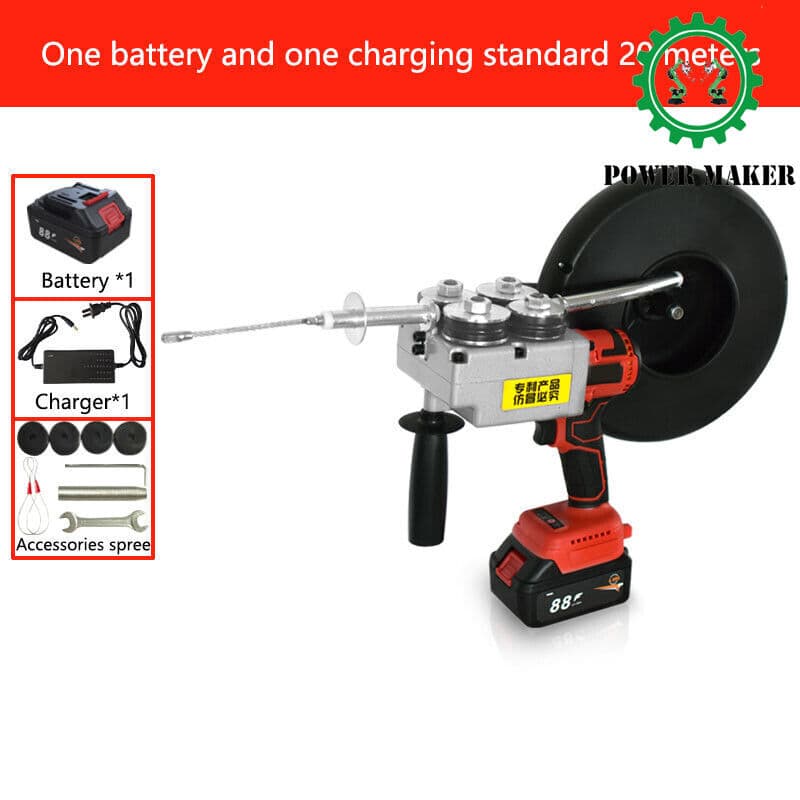 Stringing Machine Auto Electric Steel Wire Dark Line Pull Line Wire Guide Tool