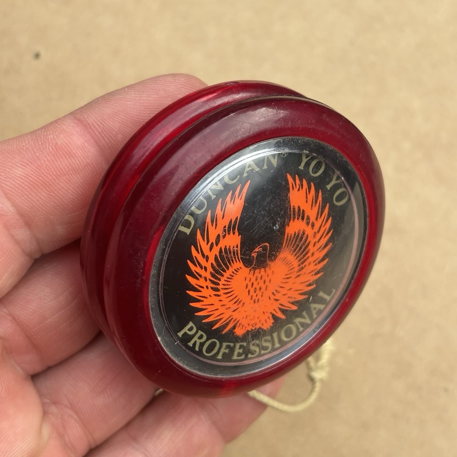 Duncan Professional Red Eagle Yo-Yo ~ Vintage  2