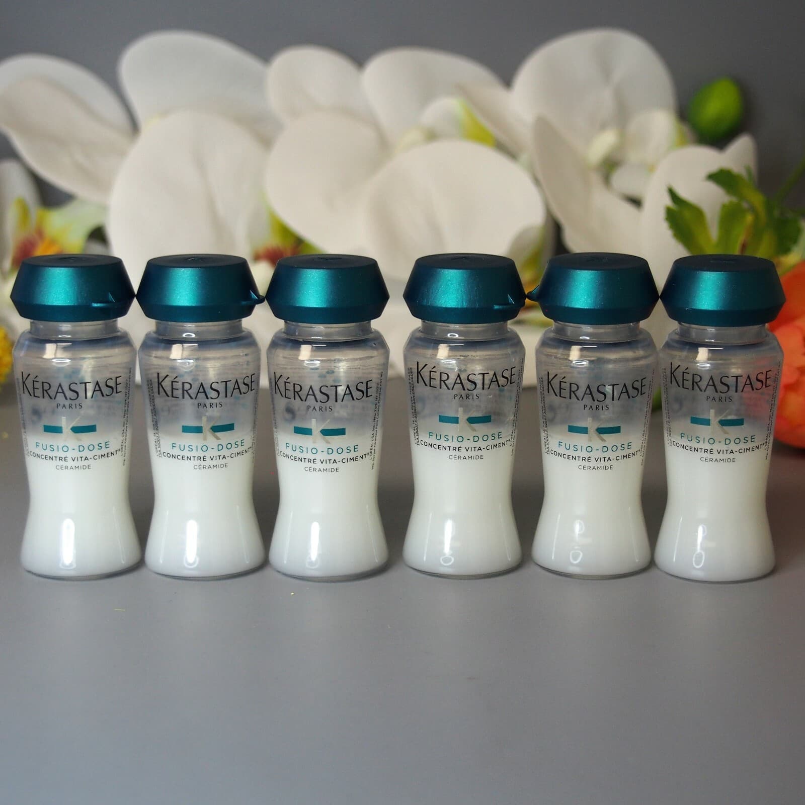 Kerastase Fusio Dose Concentre Vita Ciment 6 Vials OF 12ml each   *vials only* 2