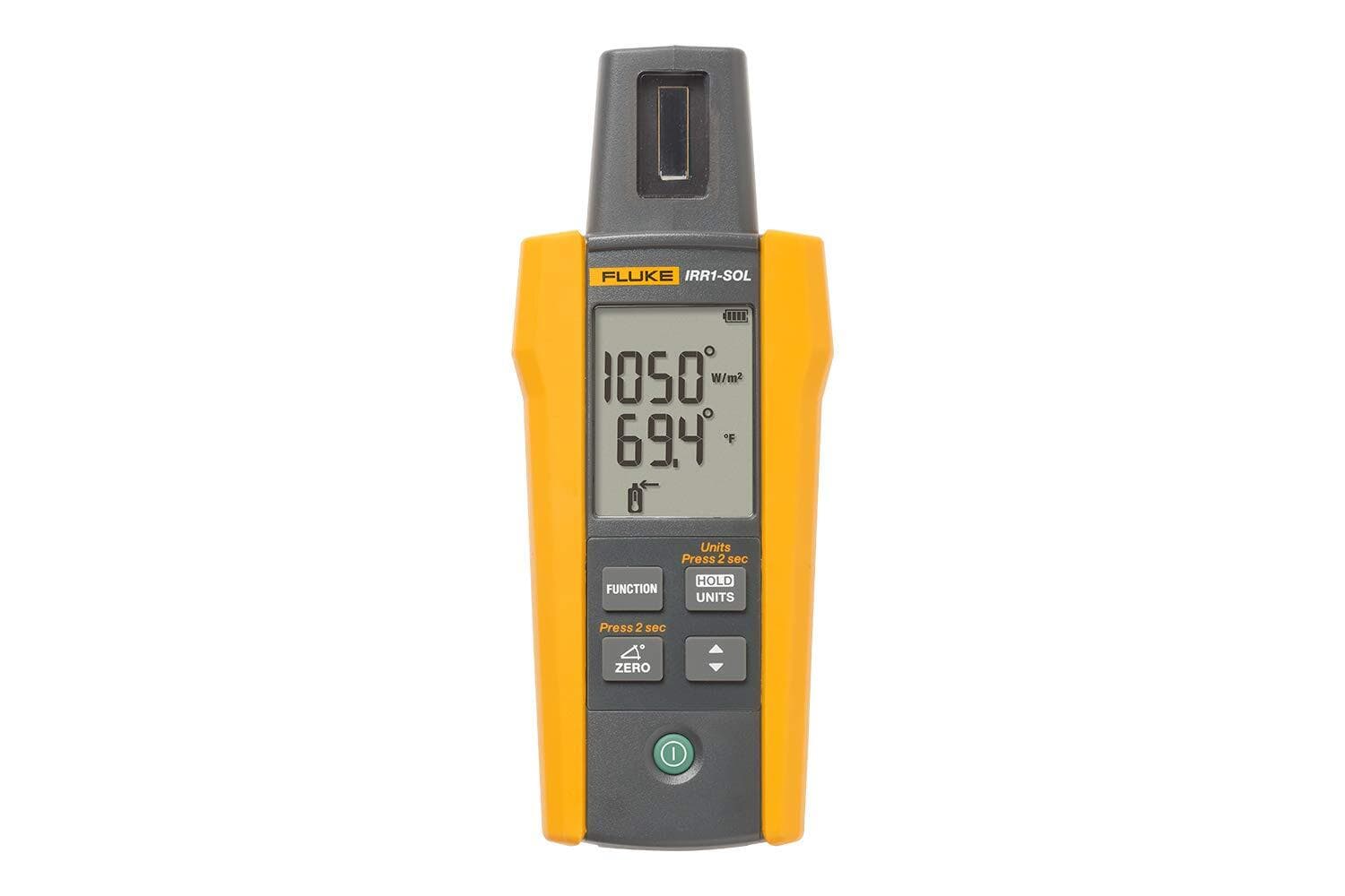 Fluke IRR1-SOL IRR1 Solar Irradiance Meter, 1,400 W/sq m, -90 -90 2