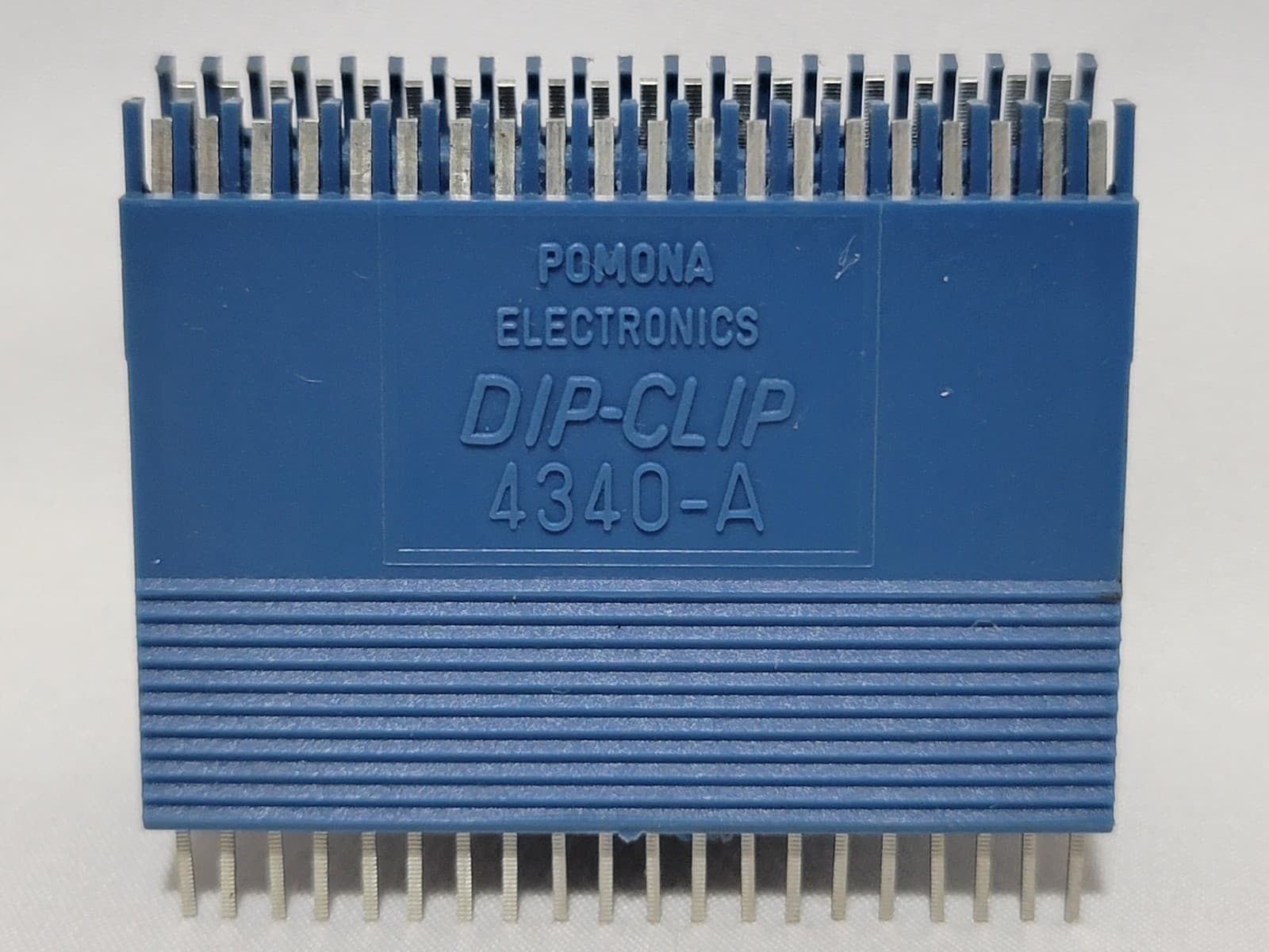 Pomona Electronics 40 Pin Dip-Clip Model 4340-A  2X20 PC Board IC Test Dip Clip