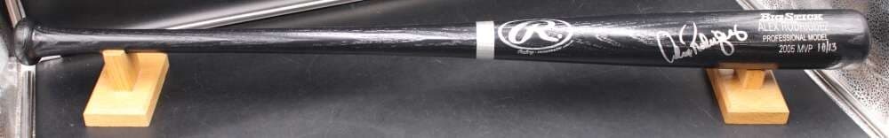 Alex Rodriguez Signed Rawlings Baseball Bat Autograph #'d /13 JSA COA D13569 2