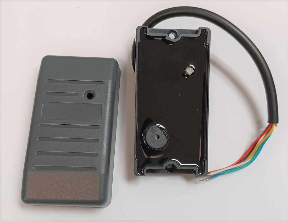 HID OmniProx OP10 Compatible Prox Reader, Mini-Mullion Mount, Gray, 125KHz, New 2