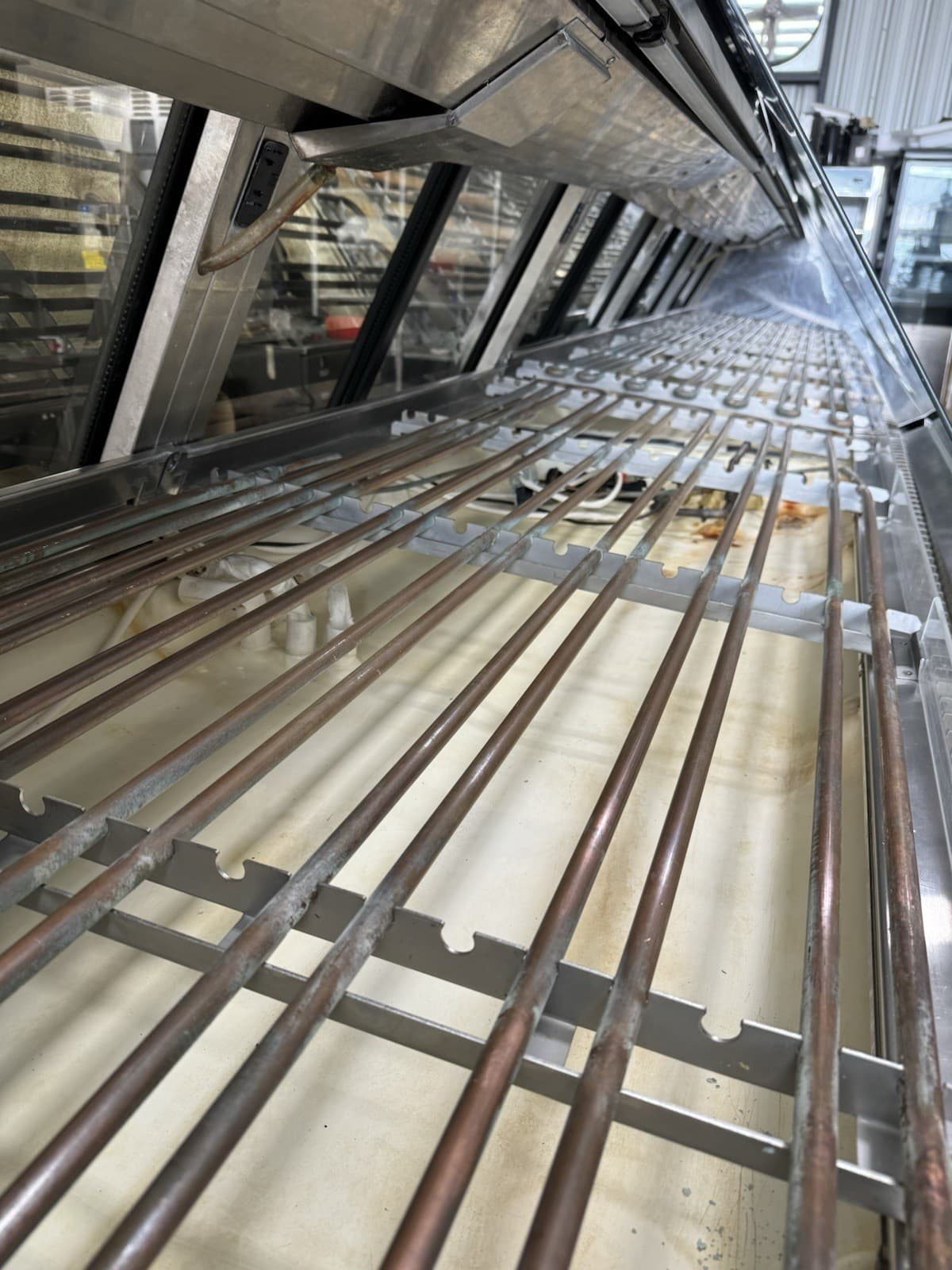 Hussmann meat case display seafood case deli case 2016  GRAVITY COIL red meat 6