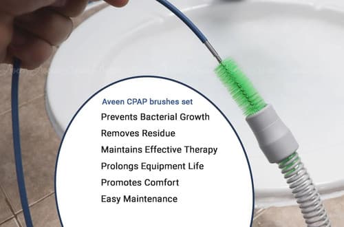 Aveen CPAP Tube and Mask Cleaning Brush, Suitable for All Hoses and... 2