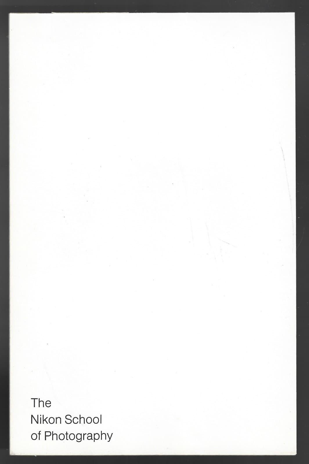 Nikon School of Photography Nikon F2 System & Nikkor Lenses Catalogs Pad MINT 4