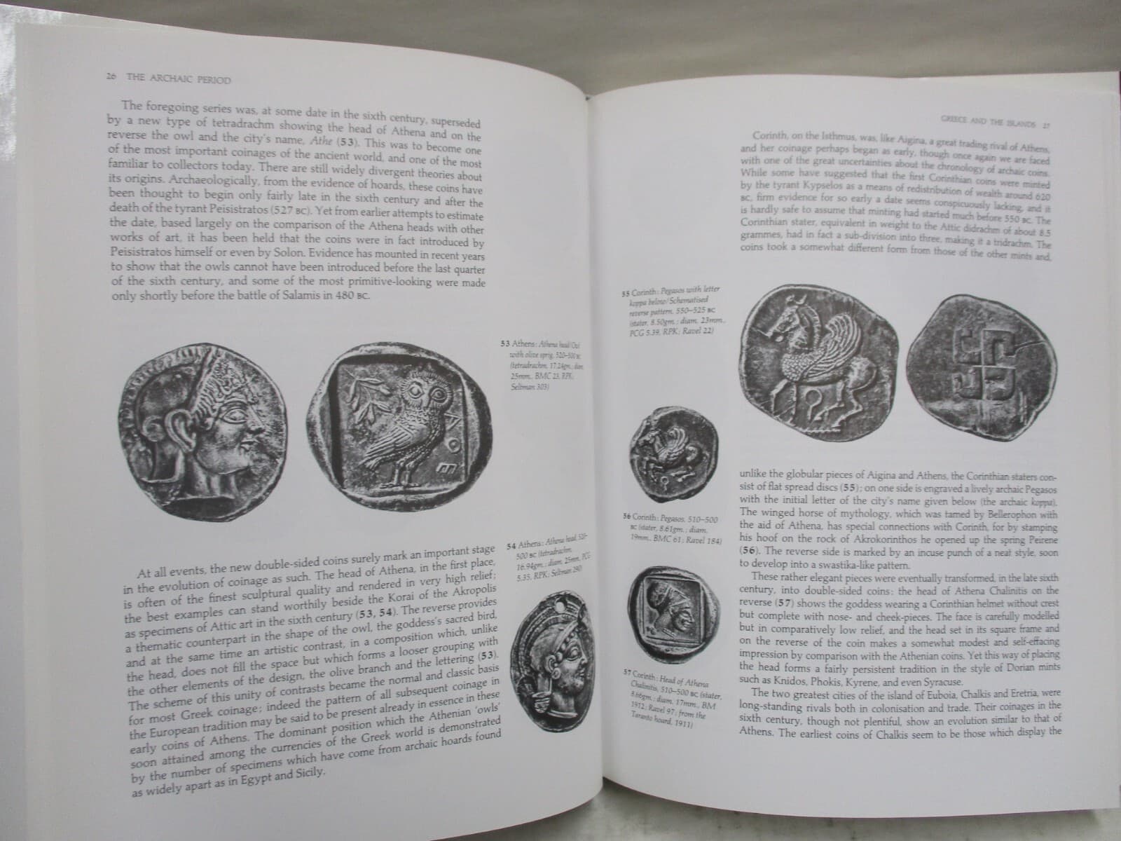 Coins in History Ancient Greek Coins G.K. Jenkins 2004 Spink Hardcover Book 4