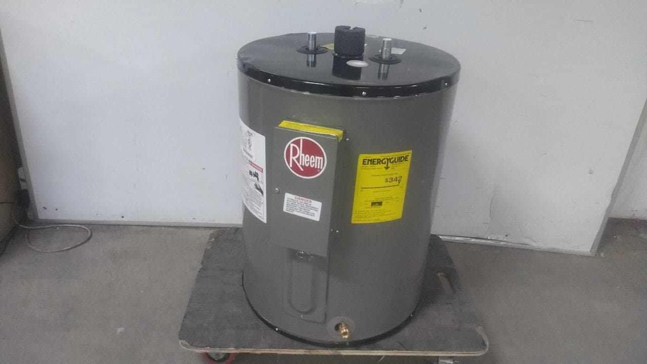Rheem ELDS30-TB 28 Gal Tank Capacity 480VAC 9000W Electric Water Heater