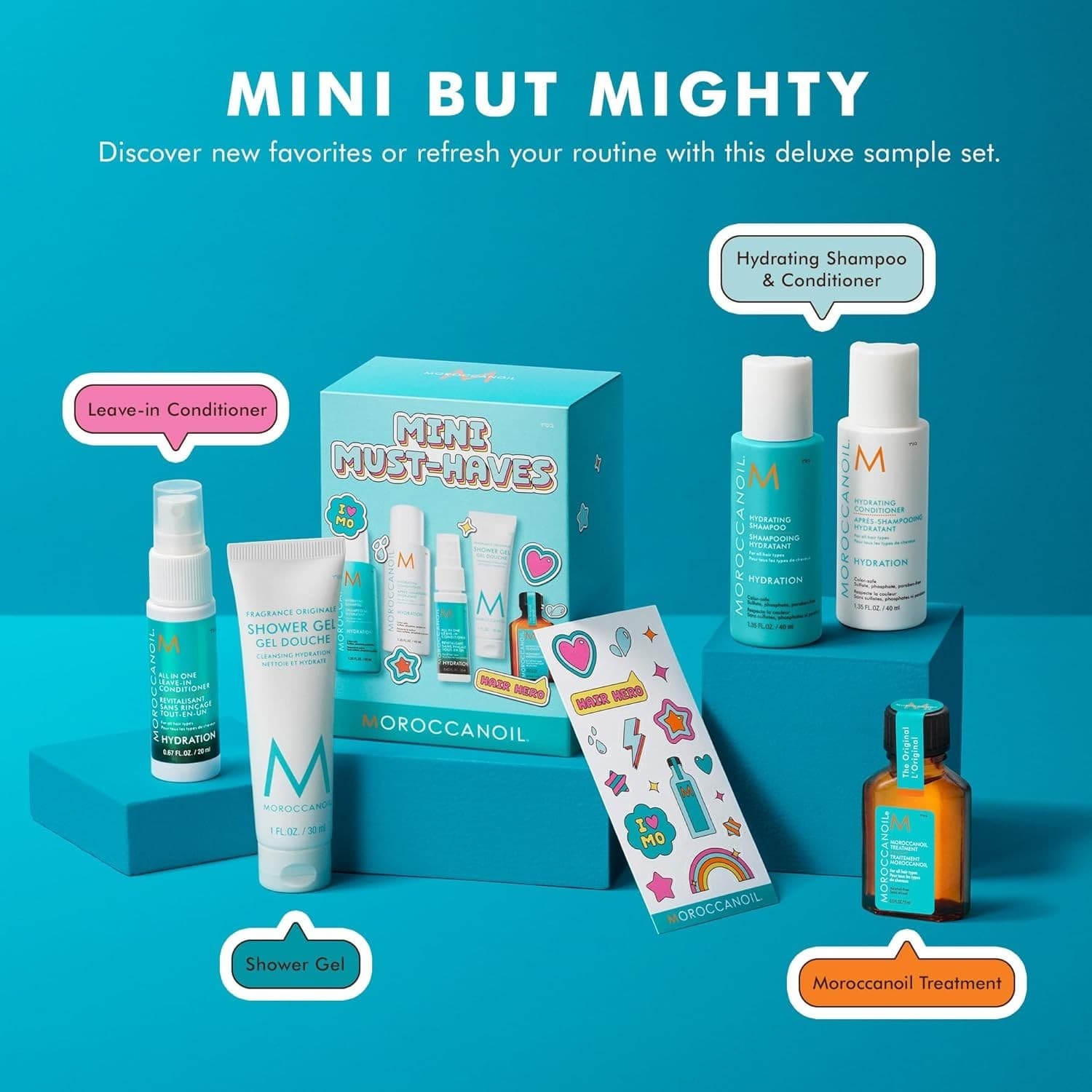 Moroccanoil Deluxe Travel Set 3