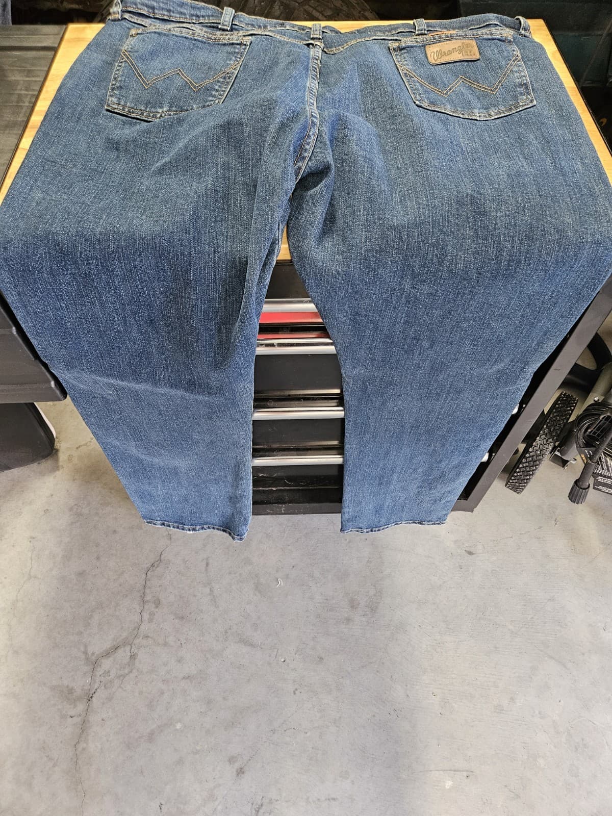 Wrangler FR Work Pants Jeans Size 44x34 Cat 2 2112 2 Pairs Of Wrangler 10FRAC470 5