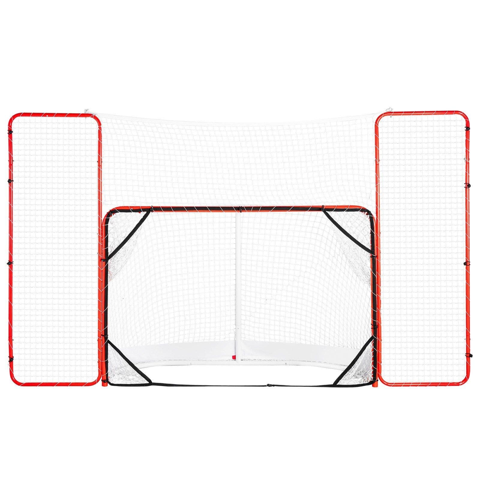 72" Steel Hockey Goal with Backstop & Targets for Street & Outdoor Use