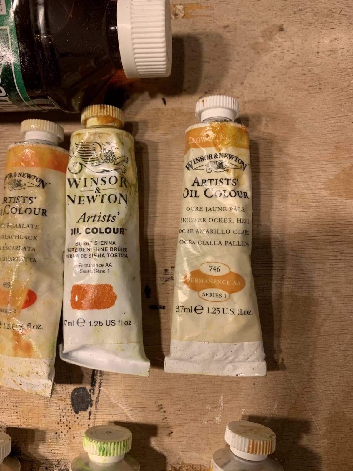 Winsor & Newton Artists' Oil Color - Lot of 11 37 ml Tubes 5