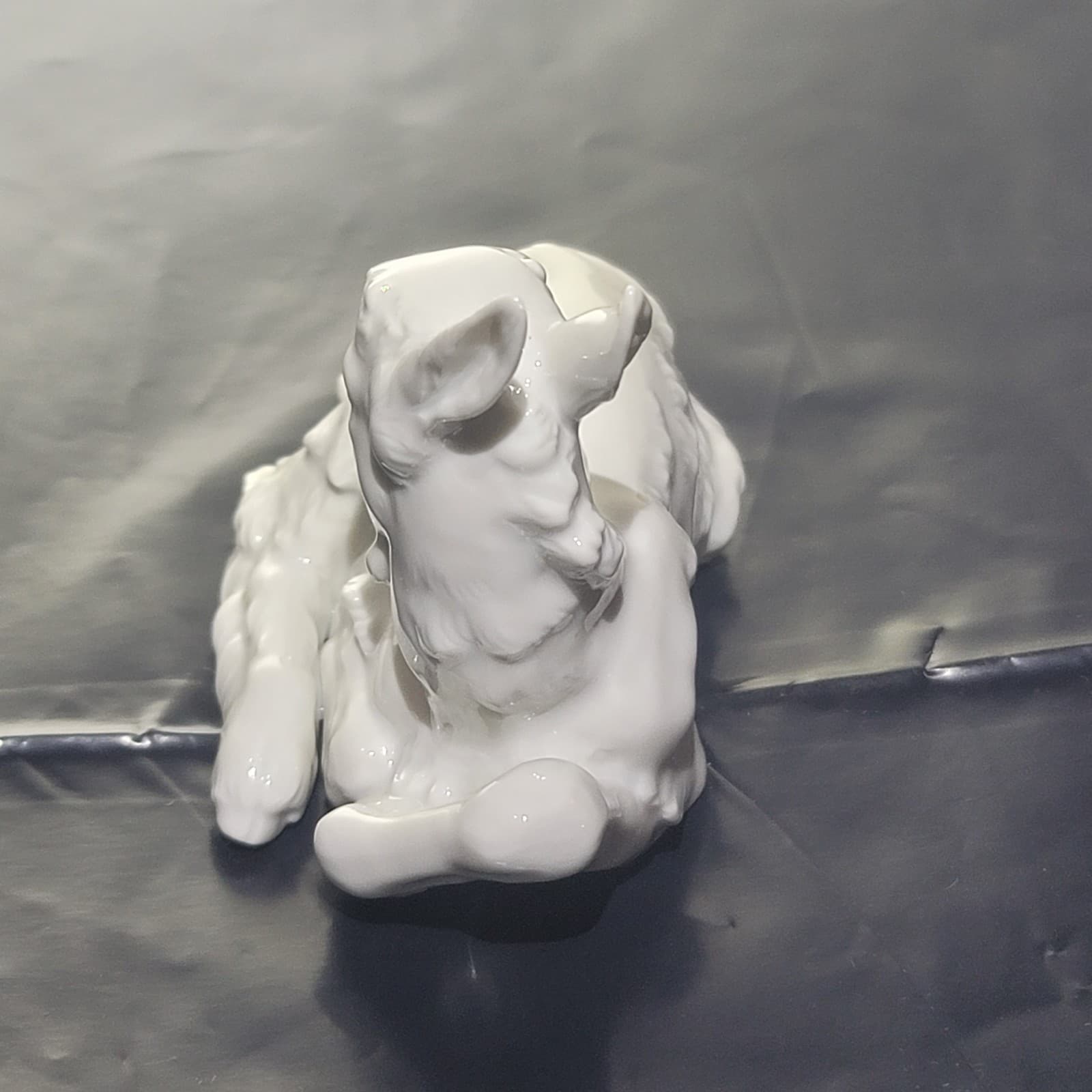 Allach Porcelain Lying Goat Number 102 6